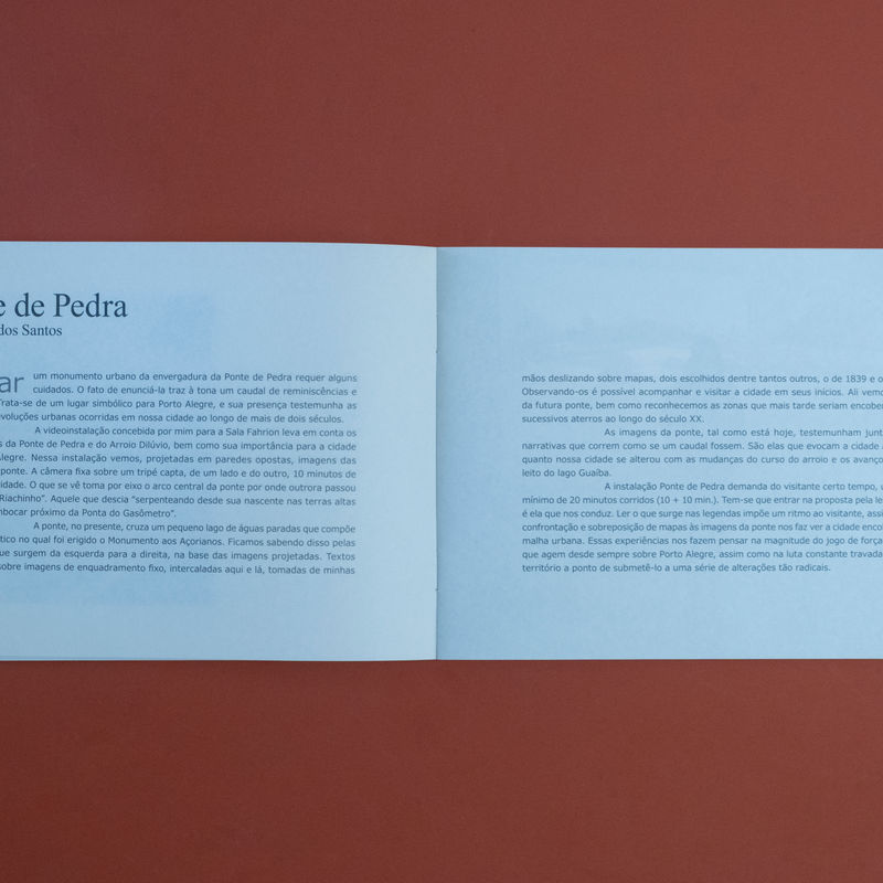 Foto: SANTOS, Maria Ivone dos. A ponte de pedra. Porto Alegre: Departamento de Difusão Cultural da Universidade Federal do Rio Grande do Sul, 2015.