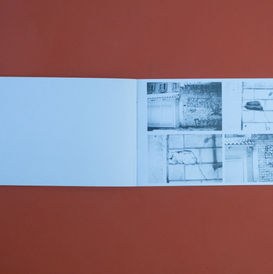 Foto: SILVA, Mariana Silva da. Para preencher um buraco. Porto Alegre: edição da artista, 2005.