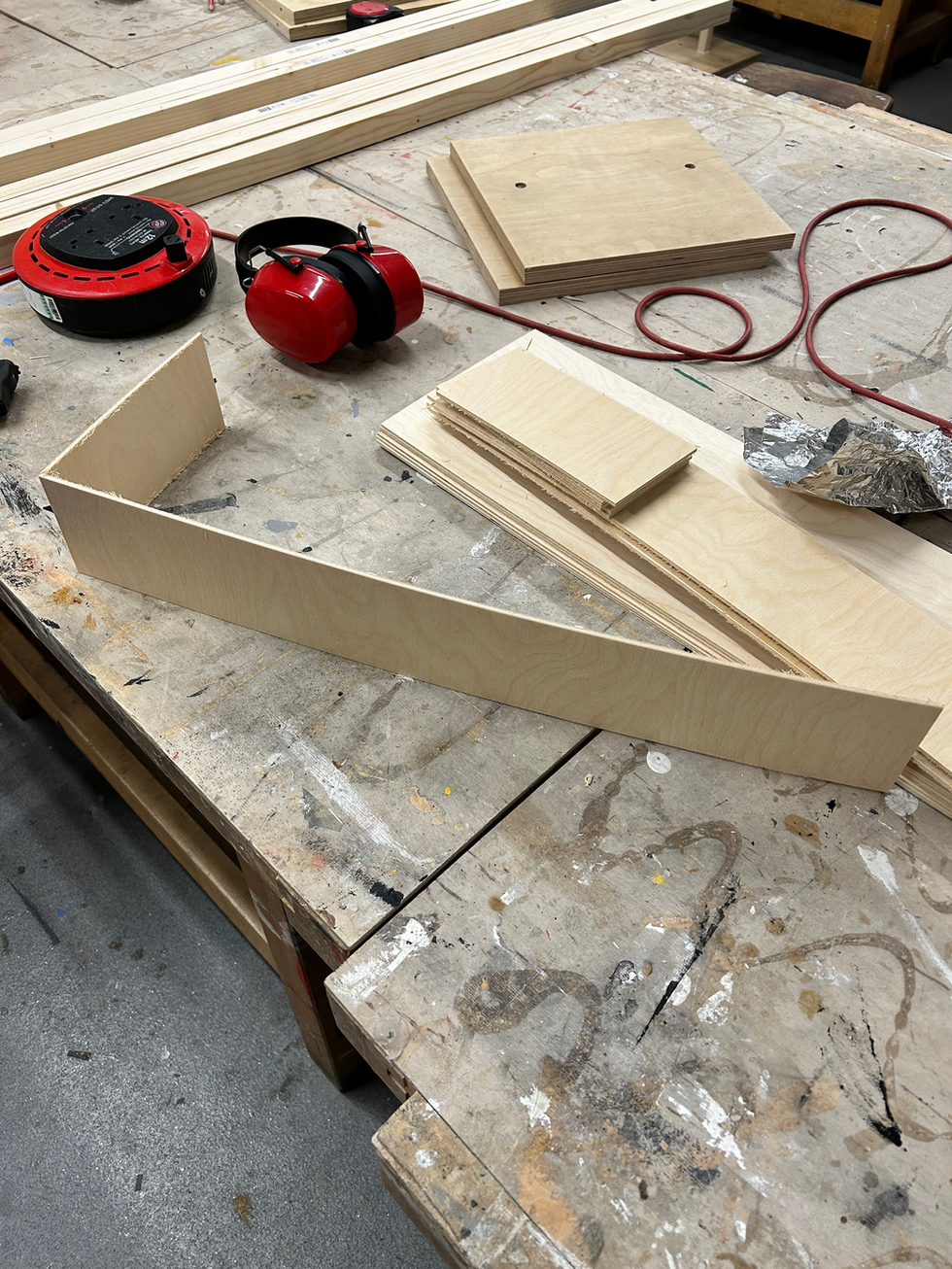 Assembling individual jenga blocks