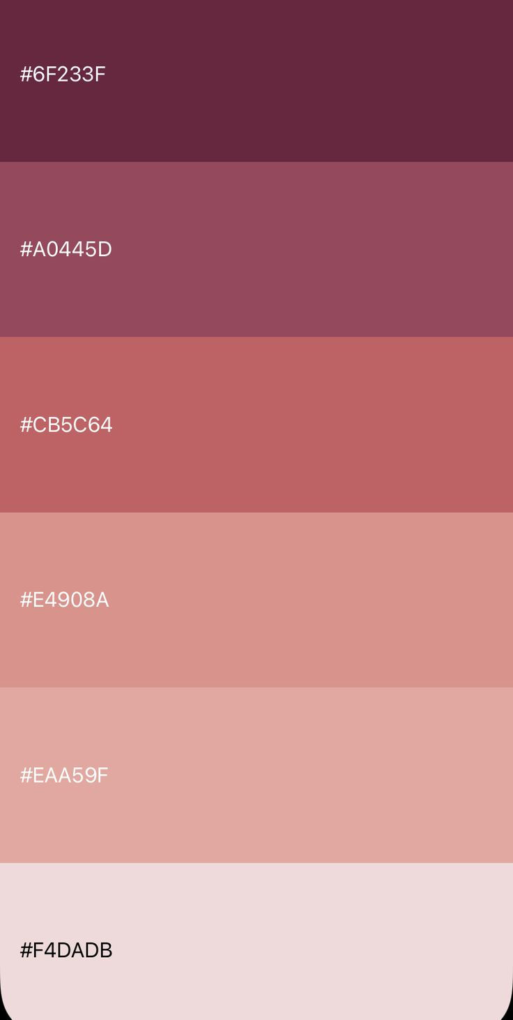 Colour palette inspiration
