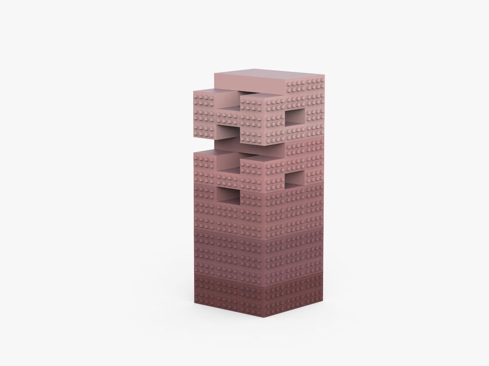 3D model rendered to visualize the final outcome
