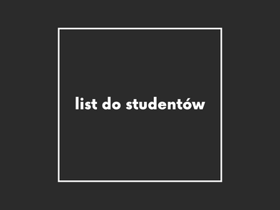 list do studentów 2023