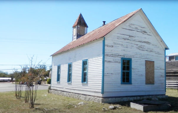 Back of Christian Methodist Episcopal Church, circa 1980-1990s