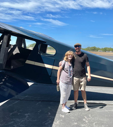 Flying fun.
