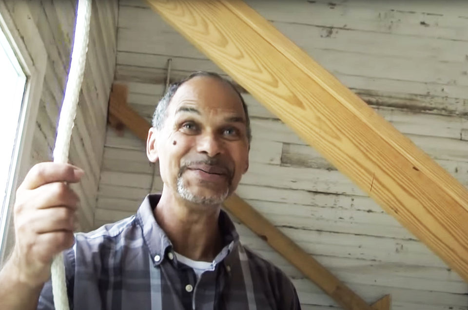 Gary Hunter, descendant of founding congregants