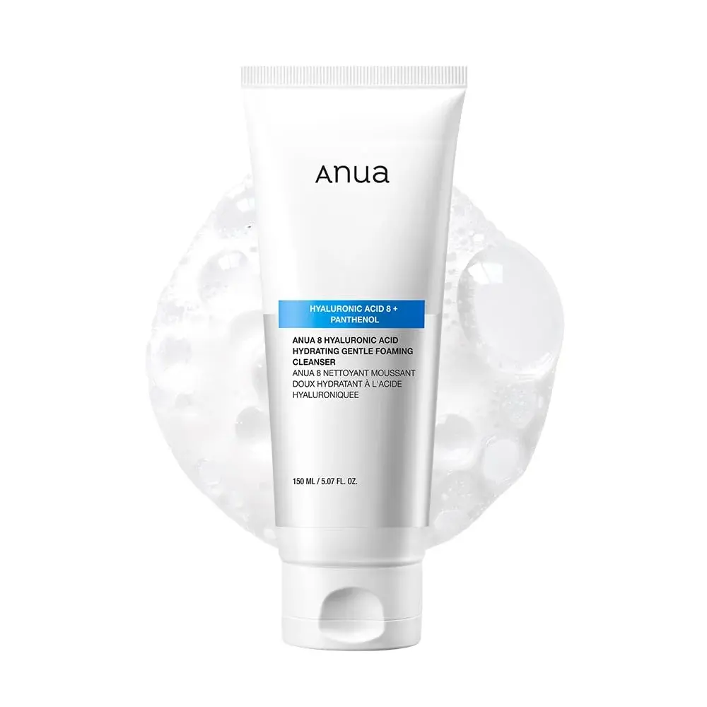 Gentle Nettoyant Anua : Acide Hyaluronique 8 + Panthénol