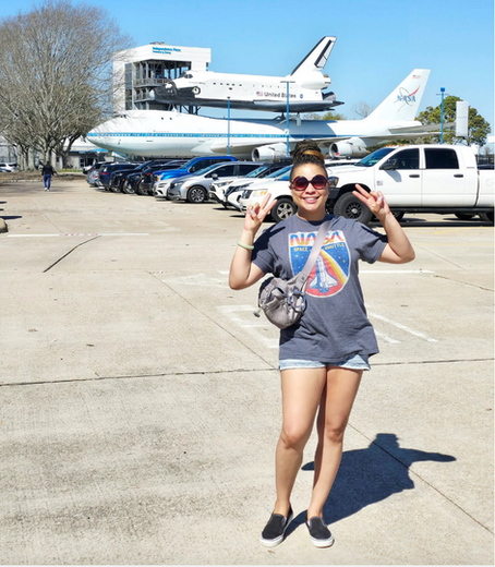 Vero Pilates member of the month Morgan enjoys visiting NASA during her vacation