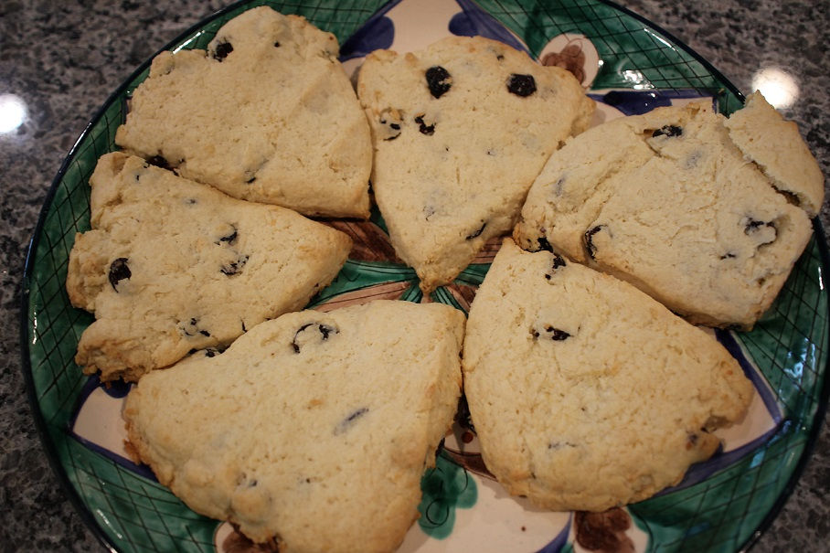 Cranberry Coconut Scones