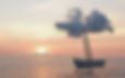 Ladder emerging from a rowboat into a cloud. San Benedetto Paranormal Museum Dispatch: dreams that bend time, police chasing ghost stories to solve murders, a new Bigfoot report, and gear tips for your own investigations. Cozy mystery fans, grab the Perfectly Proper Paranormal Museum series at the museum or online shop.