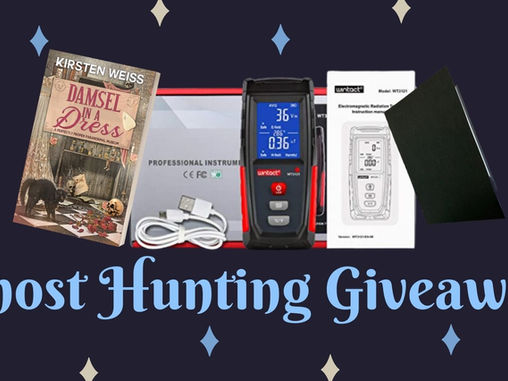 Ghost Hunting Giveaway!