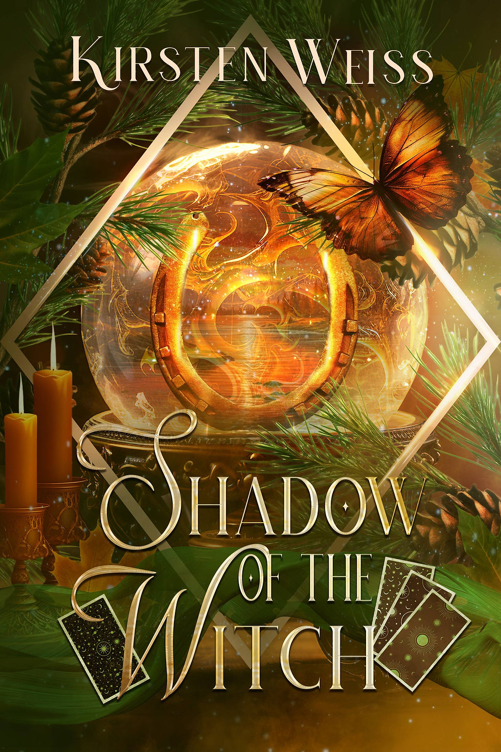 Cover: Shadow of the Witch by Kirsten Weiss