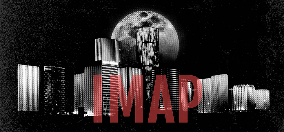 IMAP Abstract Black Texture