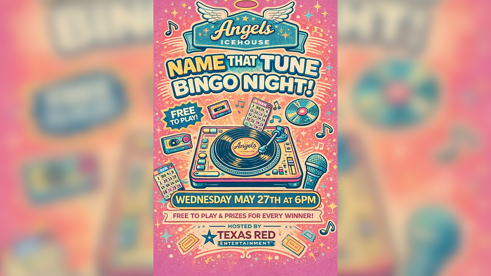 πΆπ€ Name that Tune Bingo
