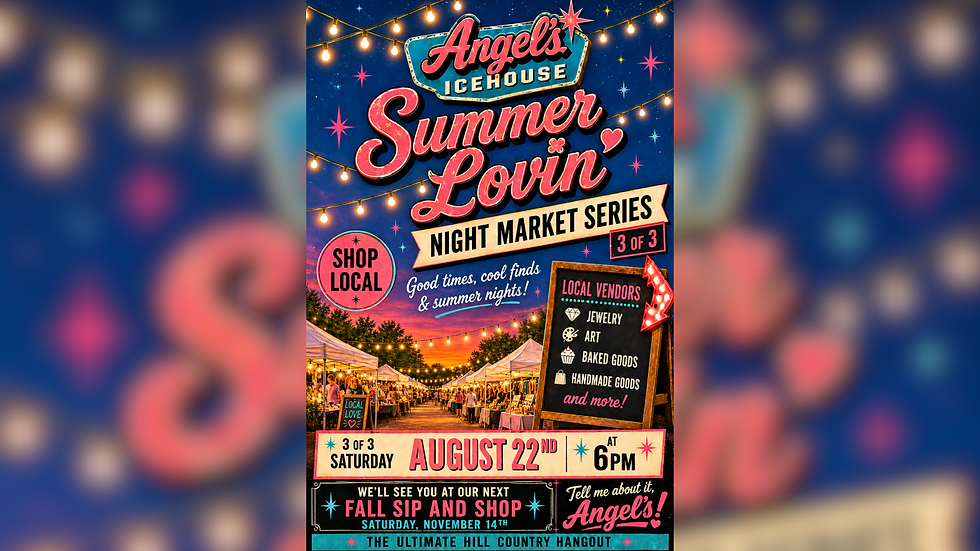 β¨π
Summer Lovin' Night Market
