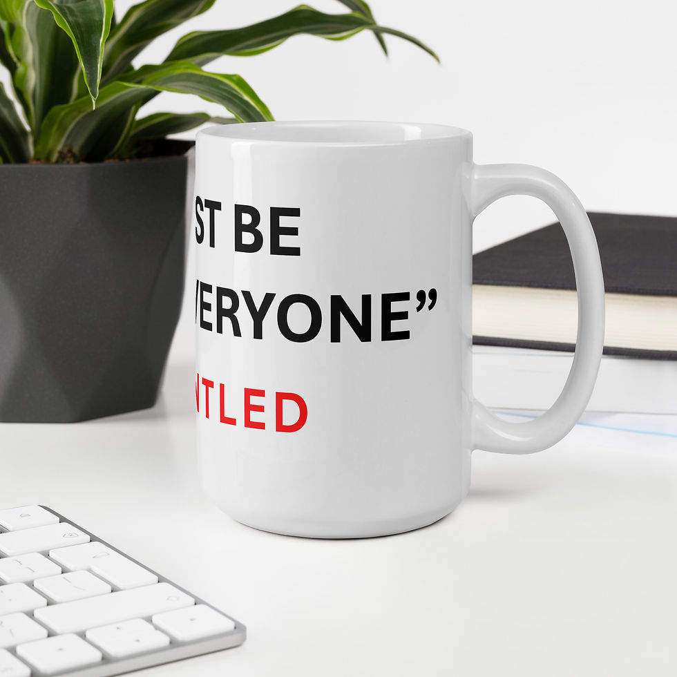 Thumbnail: Glossy white ceramic mug with vivid printed design, available in 11 oz, 15 oz, and 20 oz sizes; dishwasher and microwave safe
