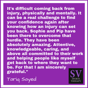 "From day 1 I have been given unprecedented treatment." - Tariq Sayed
