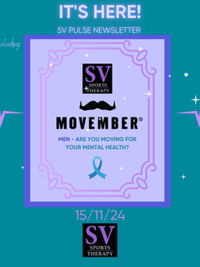 🧠 Are you moving to keep improving your mental health? Our top tips inside your fortnightly SV Pulse!
