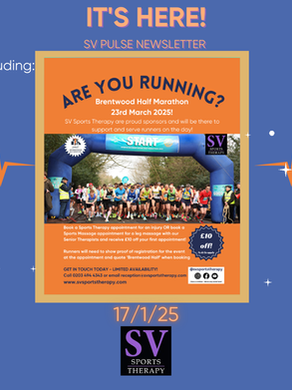 🏃🏼‍➡️🏃🏾‍♀️‍➡️ Start making moves for marathon season 2025! It's all in your fortnightly SV Pulse