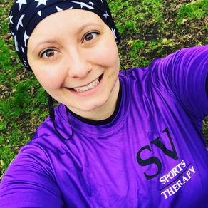 Annabel celebrates her one year anniversary at SV Sports Therapy!