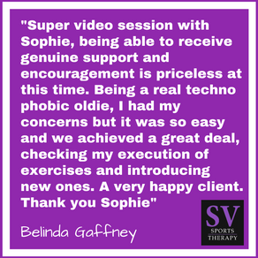 "Being able to receive genuine support and encouragement is priceless at this time" - Beli