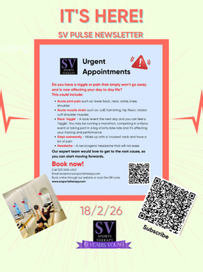 From Parents 🧑🏽‍🍼 to PB's ⏱️ to Pilates - It's all in your fortnightly SV Pulse!