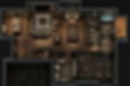 Basement floor plan rendering
