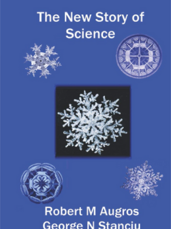 Book cover with various images of snowflakes.