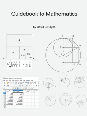 Book cover with geometric diagrams and a numerical spreadsheet screeenshot.