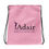 Thumbnail: Adair Drawstring Bag - Pink
