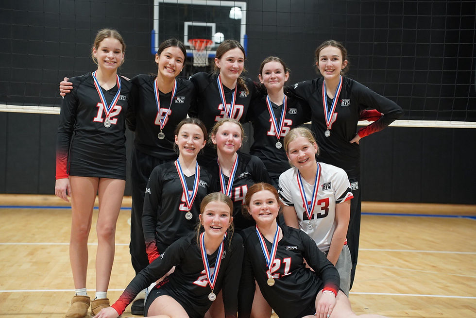 Renaissance Volleyball 13 Red Cranberry Champions