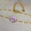 Miniature : Bracelet " Baby " nacre rose et epoxy