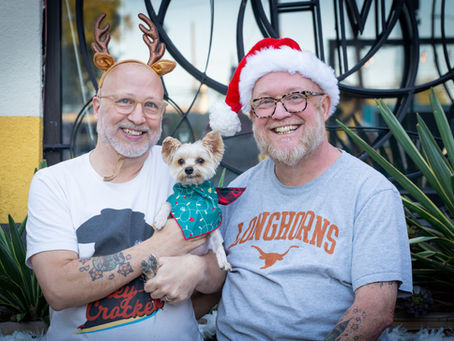 Holiday Portraits for Austin Pets Alive!
