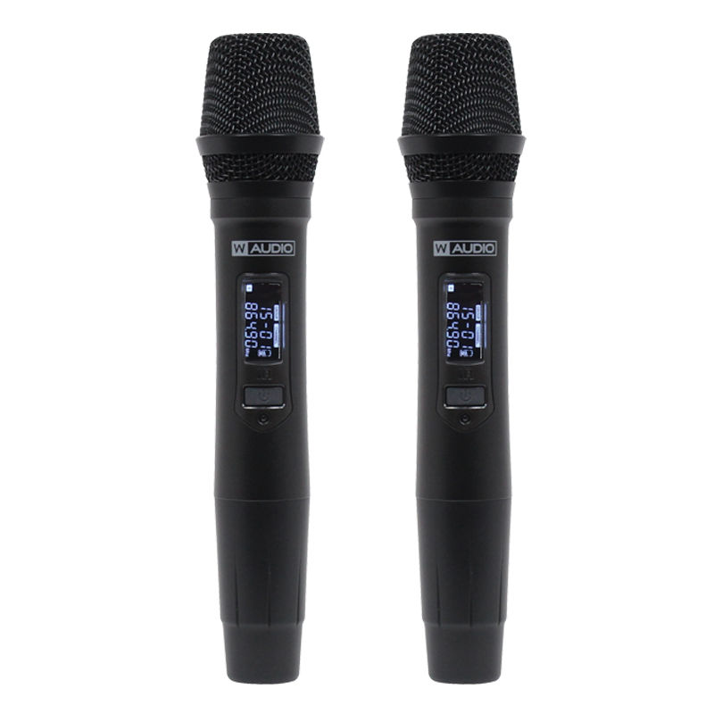 Thumbnail: W AUDIO DM 800H TWIN HANDHELD UHF SYSTEM (863.0MHZ-865.0MHZ)