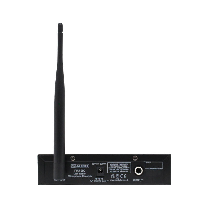 Thumbnail: W AUDIO RM 30 UHF HANDHELD RADIO MICROPHONE SYSTEM (864.8MHZ)