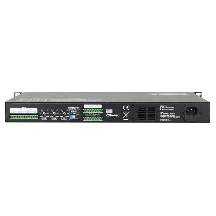 Thumbnail: DAP CA-4150   4 Channel Digital Amplifier