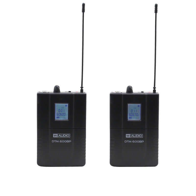 Thumbnail: W AUDIO DTM 600 V2 TWIN BELTPACK DIVERSITY SYSTEM (606.0MHZ-614.0MHZ)