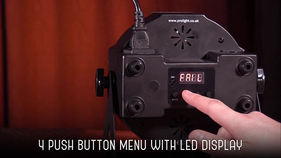 Thumbnail: EQUINOX MaxiPar Tri Mk3 LED Par Can