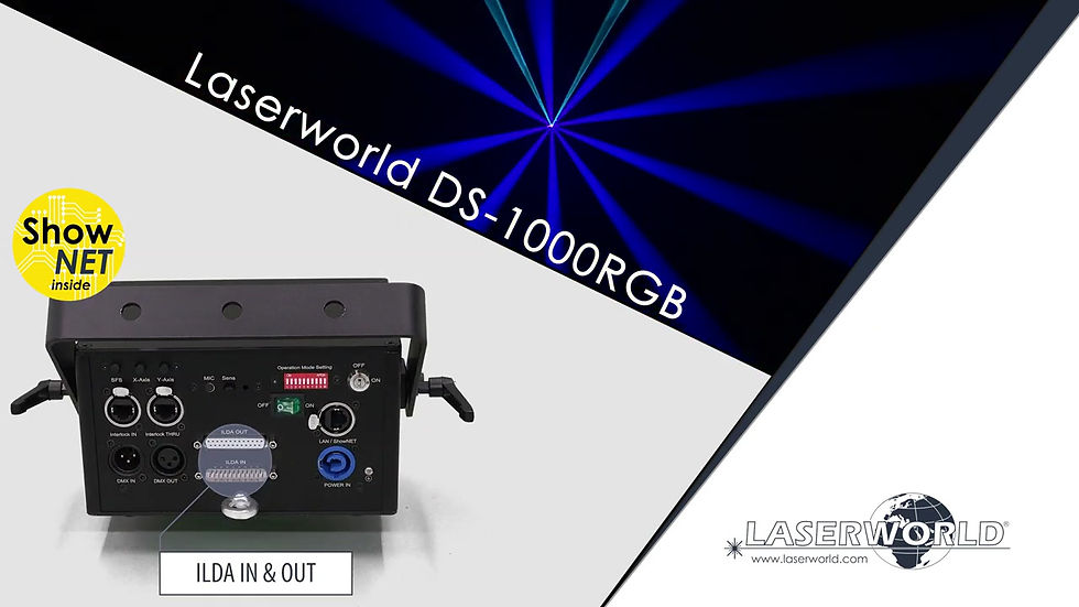 Thumbnail: LASERWORLD DS-100RGB Mk2 Laser