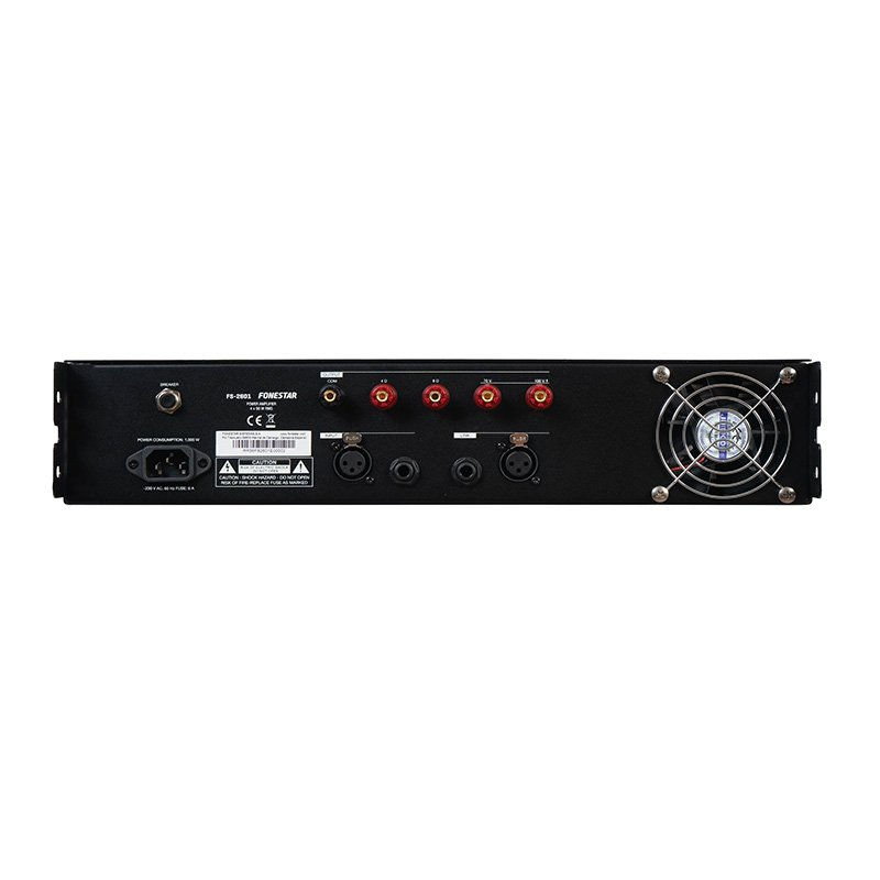 Thumbnail: FONESTAR FS2601E - 600w Mono Slave Amplifier with 4ohm, 8ohm & 100v Line Output