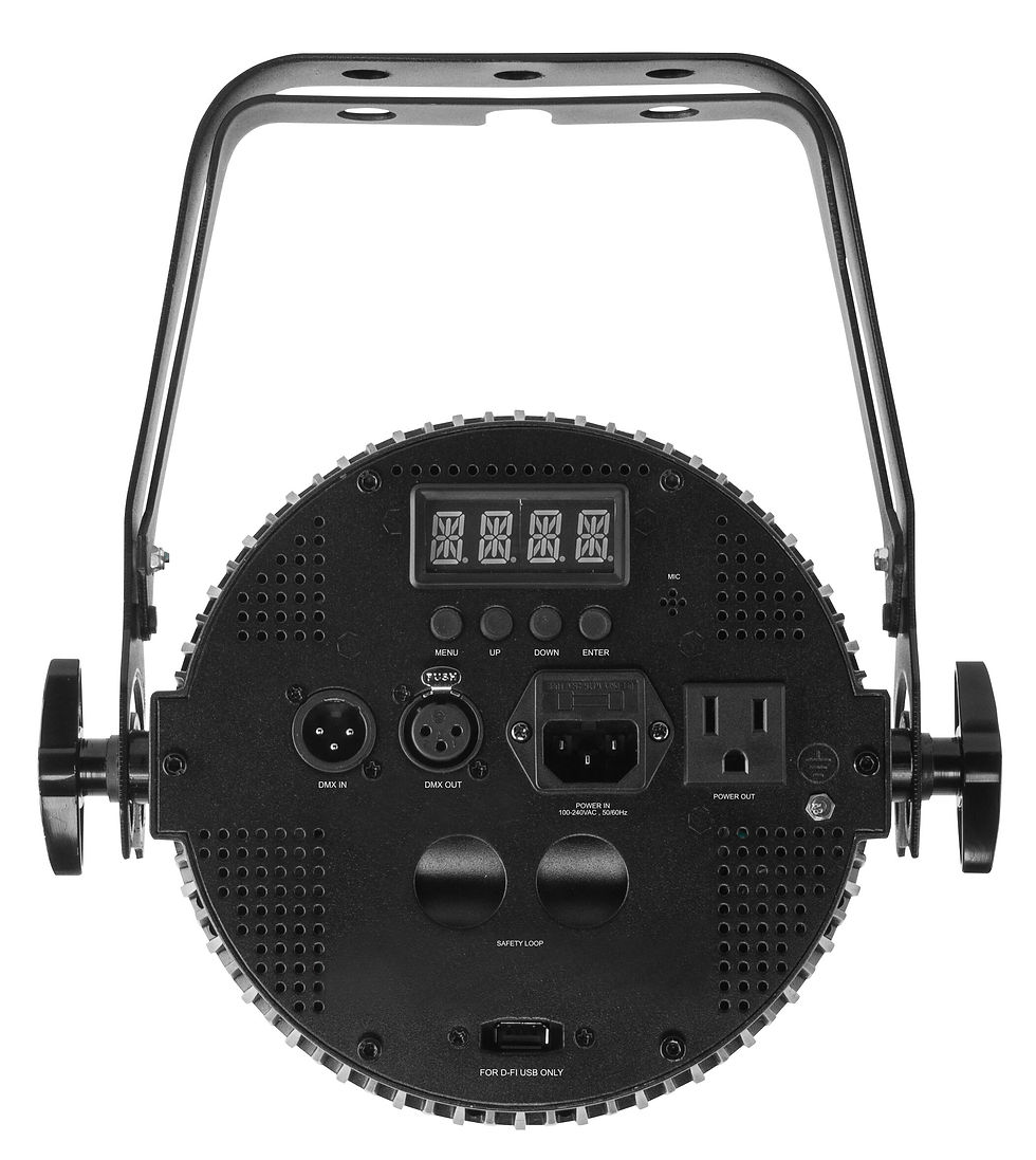 Thumbnail: CHAUVET DJ SlimPAR Pro Q USB RGBA LED Light