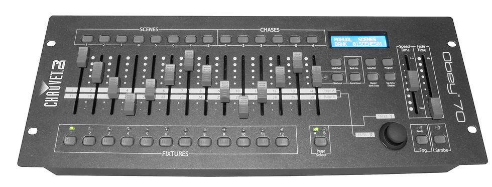 Thumbnail: CHAUVET DJ Obey 70 Universal DMX-512 Light Controller