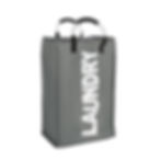 922389-Knight Single Laundry Bag(Dark Grey)
