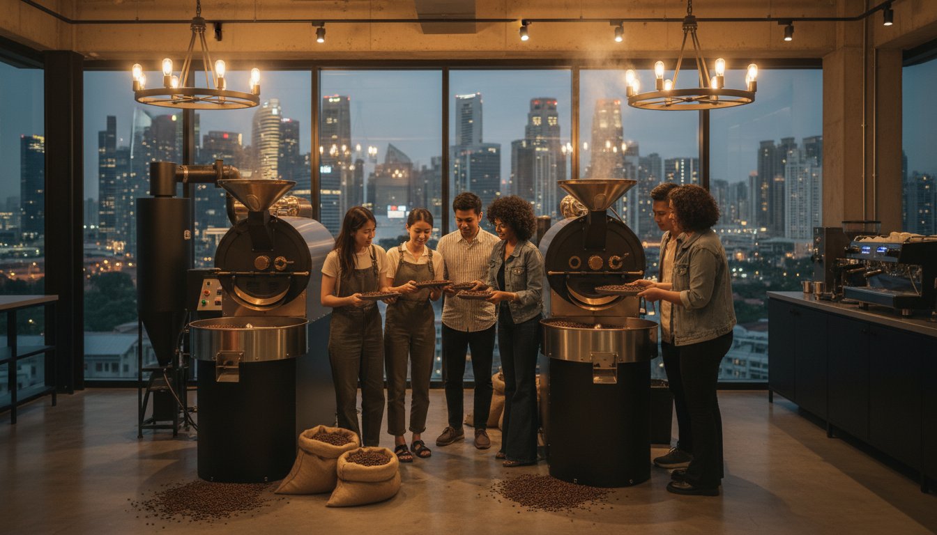 Rent a Coffee Roaster in Singapore: Your Guide to Co-Roasting