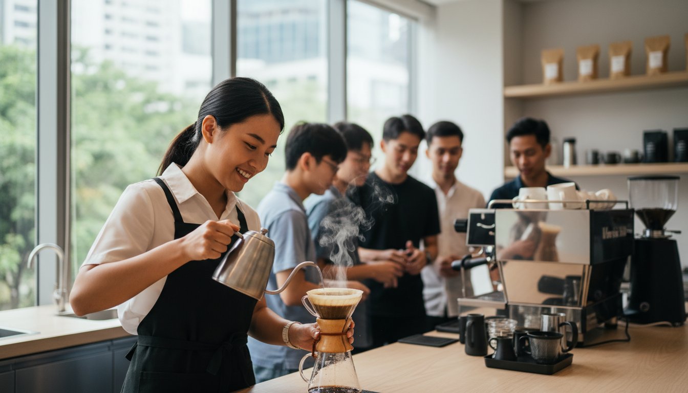 SkillsFuture Credit Coffee Courses in Singapore: Your 2026 Guide to Brewing Excellence