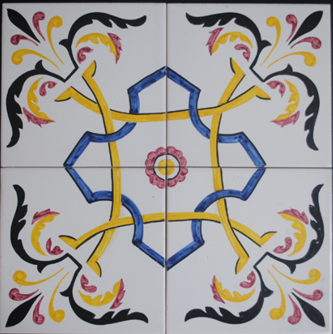 azulejo stencil6.1