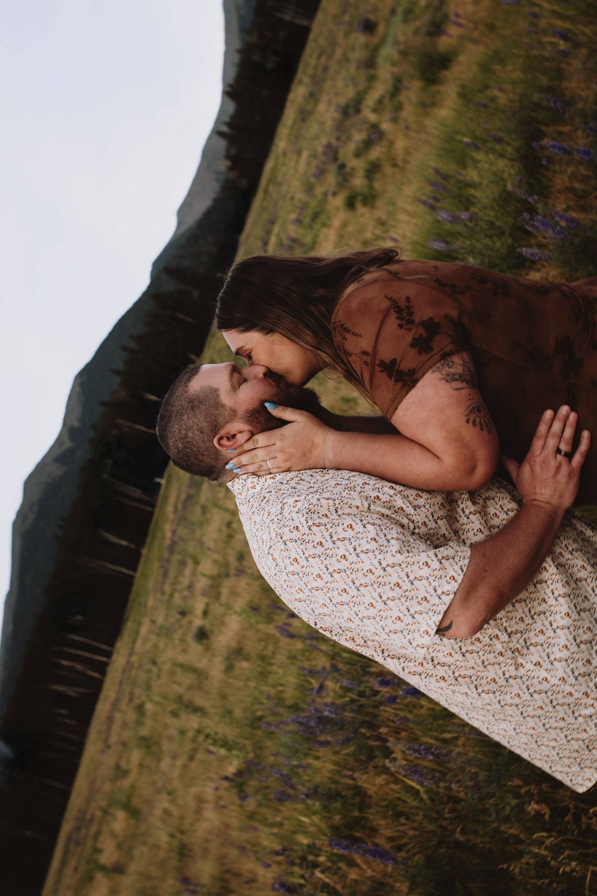 Moody maternity photographer in Flagstaff
