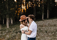 Moody engagement photography in Arizona