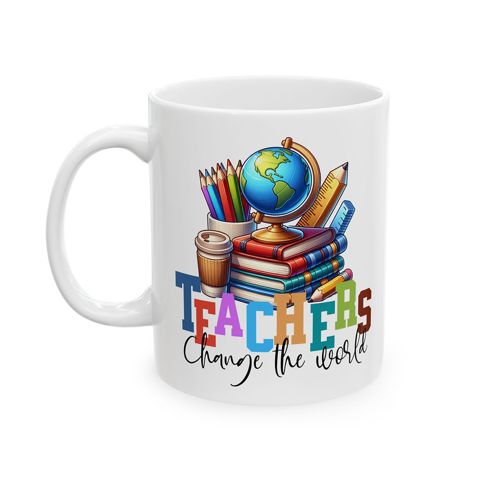 Mug - Teachers Change the World - Great Teacher Gift