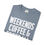 Thumbnail: Weekend Vibes T-Shirt, Coffee Lovers, Football Fan Apparel,  Gift for Him/Her