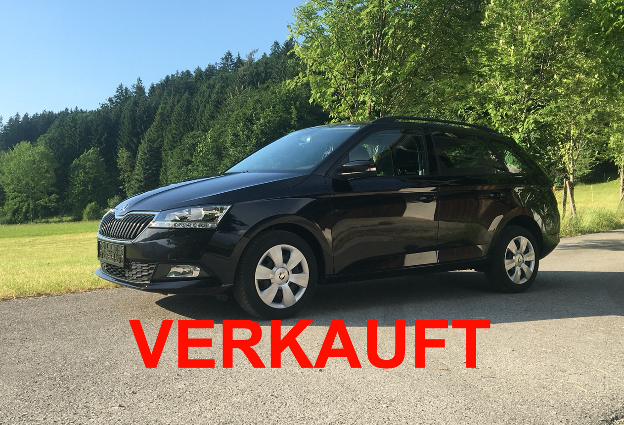 SKODA Fabia Kombi in Schwarz